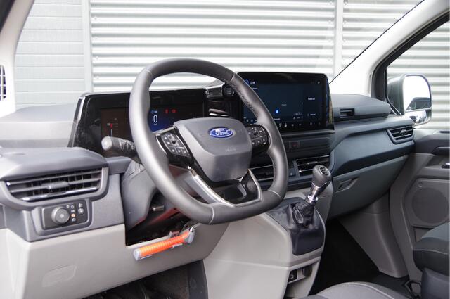 Ford TRANSIT CUSTOM 300 2.0 TDCI L2 Limited DC-5P, LED, KEYLESS, STOELVERWARMING, VOORRUIT VERWARMING, CAMERA, NAVI, CRUISE, LEDER MF STUUR, DUBBEL CABINE