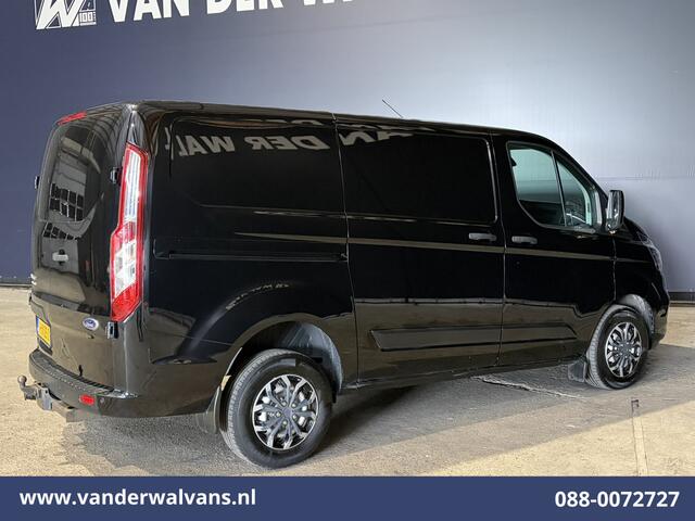 Ford TRANSIT CUSTOM 2.0 TDCI 130pk L1H1 Euro6 Airco | LED | 2500kg Trekhaak | Cruisecontrol | Verwarmde voorruit Parkeersensoren, Bijrijdersbank