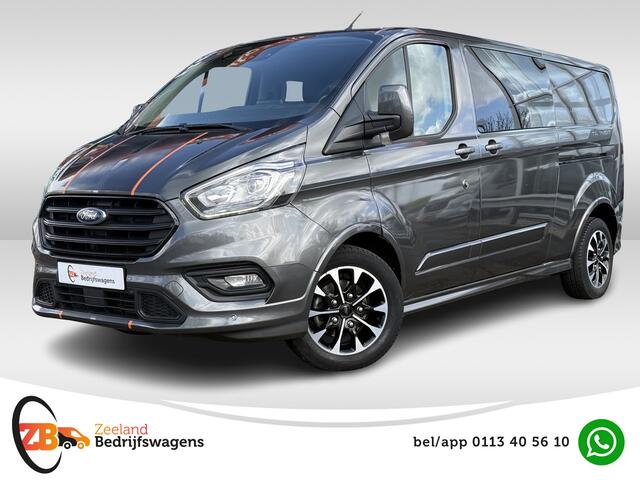 Ford TRANSIT CUSTOM 290 2.0 TDCI L2H1 Sport DC | Vol opties | 2X Schuifd. | Trekhaak