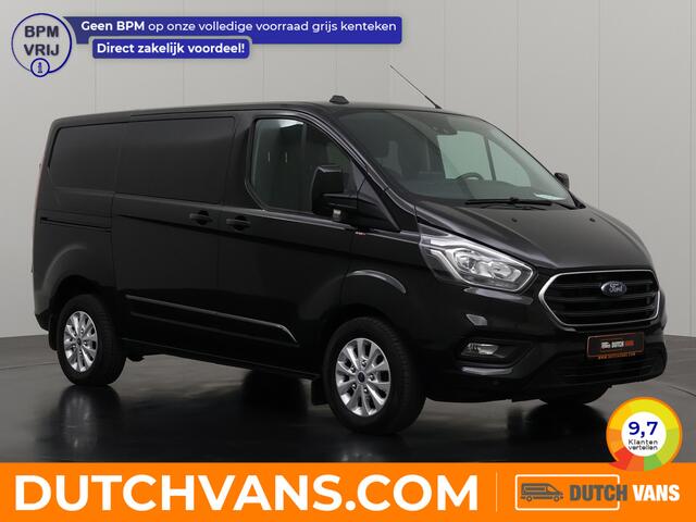 Ford TRANSIT CUSTOM 2.0TDCi 130PK Automaat Limited Dubbele Cabine | 2xSchuifdeur | Navigatie | Camera | Multimedia | Airco | Cruise | Trekhaak