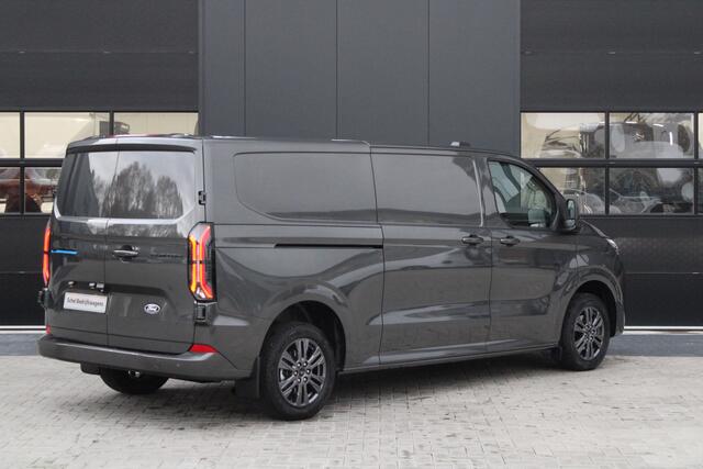 Ford TRANSIT CUSTOM E-Transit 340 L2H1 Limited 65 kWh 218pk - LED - 360 Camera - B&O - ACC - Navi - Stoel/Stuurverwarming - Rijklaar
