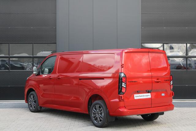 Ford TRANSIT CUSTOM 320 2.0 TDCI L2H1 Limited 170pk - 1+1 Stoelopstelling - 2x Schuifdeur - Adaptive Cruise - Verwarmd stuur - Blind spot - Navigatie - Camera - Draadloos laden - Rijklaar