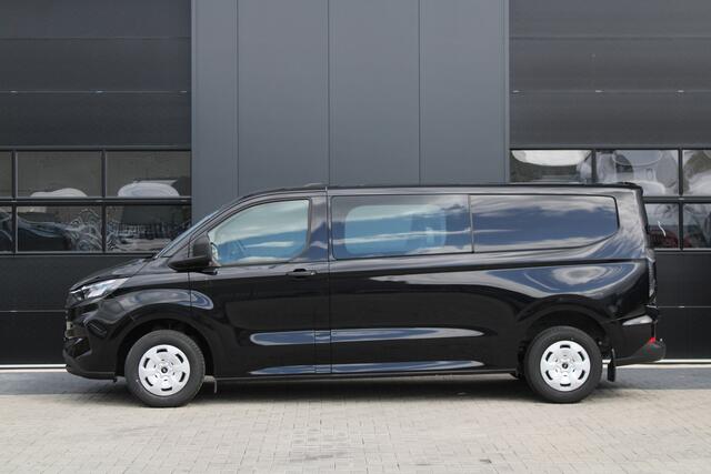 Ford TRANSIT CUSTOM 320 2.0 TDCI L2H1 Trend DC 6 Zits 170pk - Trekhaak - Stoel/Stuurverwarming - Cruise - 70l Tank - LED - Rijklaar