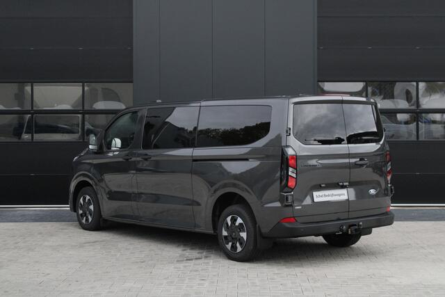 Ford TRANSIT CUSTOM 340 2.5 PHEV L2H1 Kombi Trend 9 zits - 2x Schuif - Navi - Trekhaak - LED - Stoel-stuurverwarming - Prijs exclusief BTW - Rijklaar