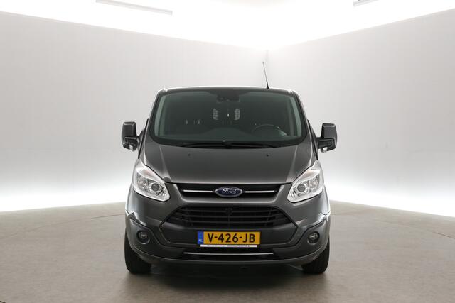 Ford TRANSIT CUSTOM 2.0 TDCI L1H1 Limited 170PK | Dubbele Cabine | Aut. | Airco | Cruise | Navi | Trekhaak | 2xSchuifdeur