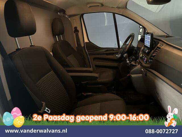 Ford TRANSIT CUSTOM 2.0 TDCI 130pk L2H1 Inrichting Euro6 Airco | 2800kg Trekhaak | Omvormer | Camera | Apple Carplay | LED Android Auto, Cruisecontrol, Stoelverwarming, Verwarmde voorruit, Parkeersensoren
