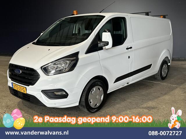 Ford TRANSIT CUSTOM 2.0 TDCI 130pk L2H1 Inrichting Euro6 Airco | 2800kg Trekhaak | Omvormer | Camera | Apple Carplay | LED Android Auto, Cruisecontrol, Stoelverwarming, Verwarmde voorruit, Parkeersensoren