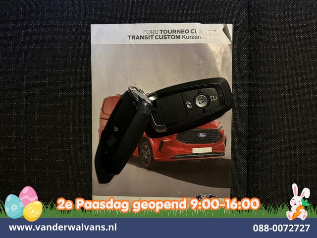 Ford TRANSIT CUSTOM 2.0 TDCI 136pk Automaat L1H1 Euro6 Airco | Camera | LED | Cruisecontrol | Apple Carplay Android Auto, Verwarmde voorruit, Parkeersensoren, Bijrijdersbank, 2740kg trekvermogen