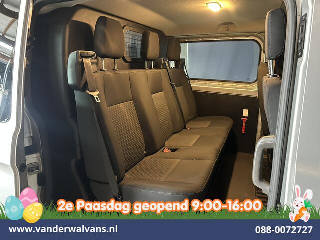 Ford TRANSIT CUSTOM 2.0 TDCI 170pk Automaat L2H1 Dubbele Cabine Euro6 Airco | 5-Zits | Camera | Navigatie | Apple Carplay | LED Android Auto, Stoelverwarming, Verwarmde voorruit, Parkeersensoren, Trekhaak