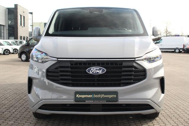 Ford TRANSIT CUSTOM 300 2.0TDCI 136pk L2H1 Limited DC | Trekhaak | Driver Assist | Keyless | Carplay/Android | Lease 663,- p/m