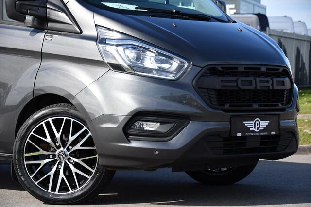 Ford TRANSIT CUSTOM 300 2.0 TDCI L2H1 Limited DC PB Edition Camera, Cruise, Carplay, 170pk, 2 x Schuifdeur, LED, Automaat, Stoelverwarming, Sensoren, Uniek!