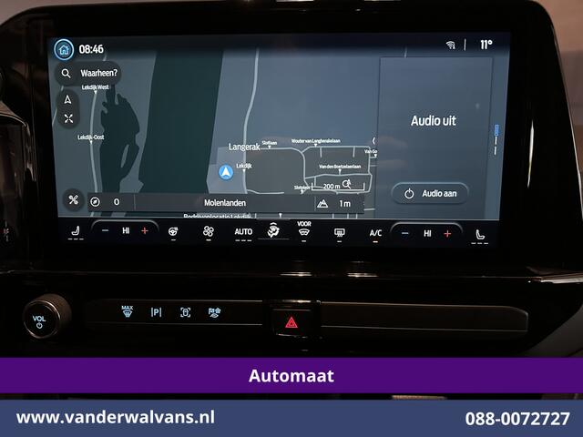 Ford TRANSIT CUSTOM 2.5 PHEV Automaat Personenbus 8-Zits L1H1 Euro6 Airco | 2x zijdeur | Camera | Navigatie | Apple Carplay Android Auto, LED, Adaptieve Cruisecontrol, Parkeersensoren, Automatische Trekhaak, LM Velgen, Verwarmde voorruit, Stoelverwarming, Elektrisch verstelb