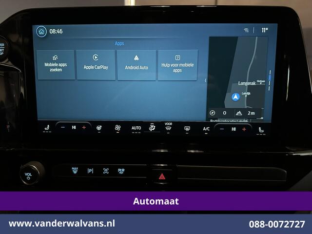 Ford TRANSIT CUSTOM 2.5 PHEV Automaat Personenbus 8-Zits L1H1 Euro6 Airco | 2x zijdeur | Camera | Navigatie | Apple Carplay Android Auto, LED, Adaptieve Cruisecontrol, Parkeersensoren, Automatische Trekhaak, LM Velgen, Verwarmde voorruit, Stoelverwarming, Elektrisch verstelb