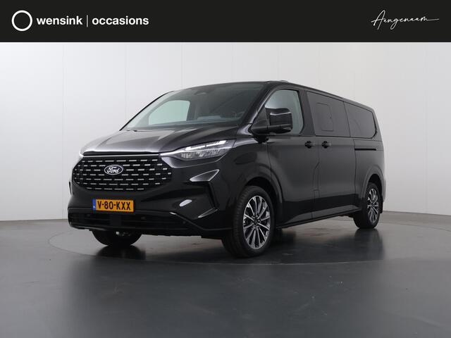 Ford TRANSIT CUSTOM TOURNEO | 320 2.0 TDCI | L2 H1 | 170 PK | TITANIUM X | 360 CAMERA | ADAPTIVE CRUISE | STOELVERWARMING | LEDER | STUURWIELVERWARMING | NAVIGATIE | CLIMATE CONTROL | BLIND-SPOT | 2500 KG AHW TREKHAAK | 19" LICHTMETALEN VELGEN