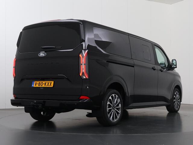 Ford TRANSIT CUSTOM TOURNEO | 320 2.0 TDCI | L2 H1 | 170 PK | TITANIUM X | 360 CAMERA | ADAPTIVE CRUISE | STOELVERWARMING | LEDER | STUURWIELVERWARMING | NAVIGATIE | CLIMATE CONTROL | BLIND-SPOT | 2500 KG AHW TREKHAAK | 19" LICHTMETALEN VELGEN