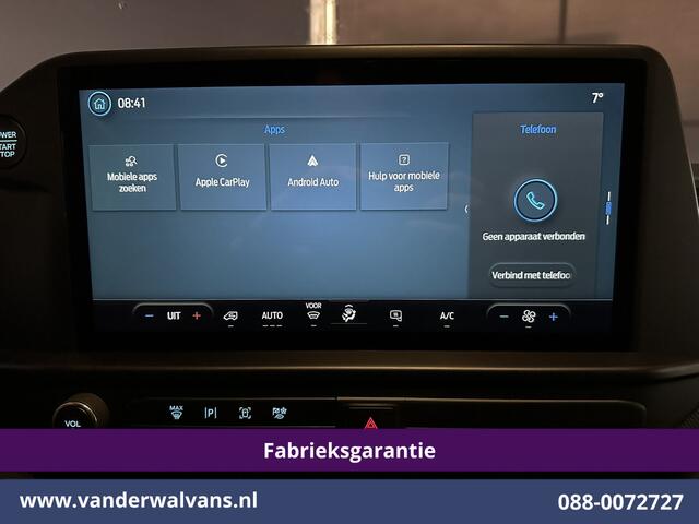 Ford TRANSIT CUSTOM 2.0 TDCI 111pk L1H1 Fabrieksgarantie Euro6 Airco | Camera | Apple Carplay | LED | Cruisecontrol Android Auto, Verwarmde voorruit, Parkeersensoren, Bijrijdersbank