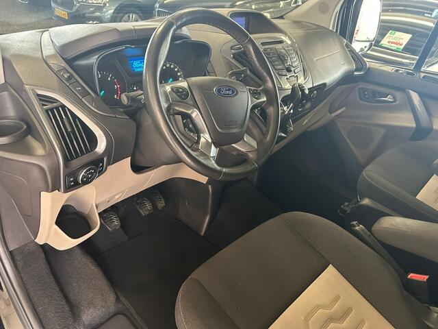Ford TRANSIT CUSTOM 290 2.0 TDCI L2H1L DC | MARGE BUS | Dubbel Cabine | Trekhaak