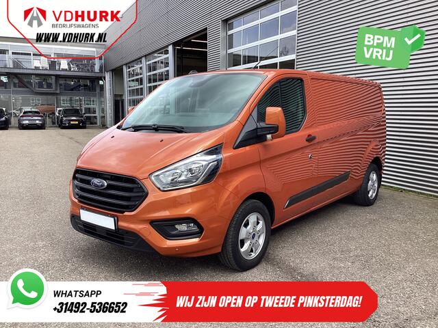 Ford TRANSIT CUSTOM 2.0 TDCI 170 pk Aut. L2 Carplay/ Camera/ Cruise/ PDC/ 16"LMV/ DAB/ Trekhaak/ Airco