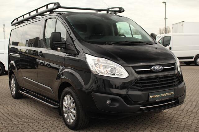 Ford TRANSIT CUSTOM 290 2.0TDCI 131pk L2H1 Trend | Cruise | Trekhaak | Imperiaal | Airco | Navi | Camera | Lease 278,- p/m