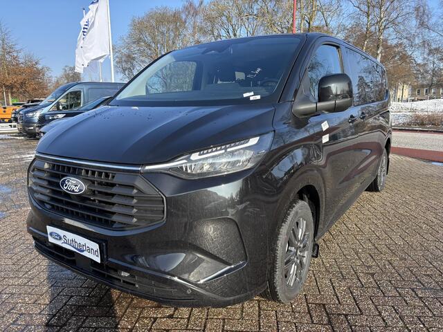 Ford TRANSIT CUSTOM 340 2.5 PHEV L2H1 Limited | 233pk | Kombi | Incl. BTW/BPM | 162 | Dubbele zijschuifdeur | Privacy Glass | Inklapbare trekhaak | 17 inch lichtmetalen velgen | Driver Assistance Pack Premium | Verwarmbaar stuurwiel