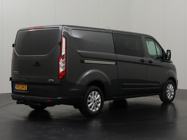 Ford TRANSIT CUSTOM 2.0TDCI 130PK Lang Dubbele Cabine | 6-Persoons | Achterdeuren | Airco | Cruise | Trekhaak
