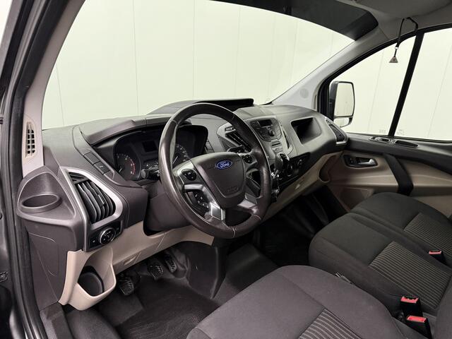 Ford TRANSIT CUSTOM 2.0TDCI 130PK Lang Dubbele Cabine | 6-Persoons | Achterdeuren | Airco | Cruise | Trekhaak