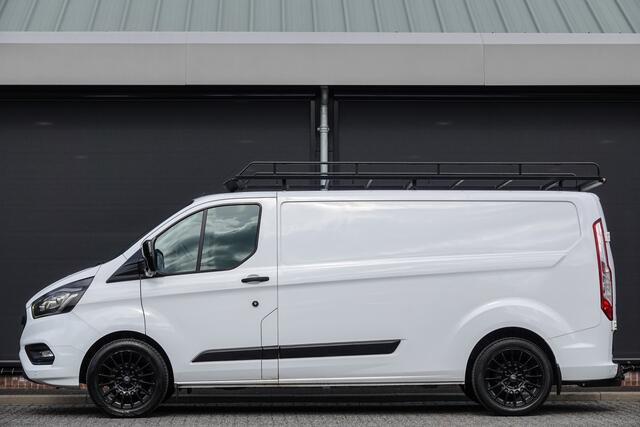Ford TRANSIT CUSTOM L2H1 | 2.0Tdci 105Pk | Trend | Achteruitrijcamera | Imperiaal | Aluca Stelling | Trekhaak | Raptor Grille | 18"
