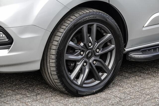 Ford TRANSIT CUSTOM L2H1 | Dubbele Cabine | 5-Persoons | 2.0Tdci 170Pk | Limited 340 | Leder | 2xSchuifdeur | Trekhaak | Raptor Grille | 18''