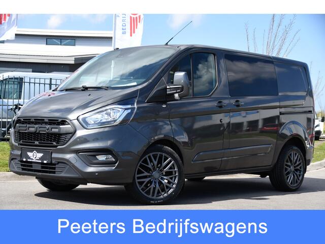 Ford TRANSIT CUSTOM 320 2.0 TDCI L1H1 Limited DC PB Edition MARGE! Adaptieve Cruise, Camera, Carplay, 2 x Schuifdeur, 170pk, Automaat, Stoelverwarming, Uniek!