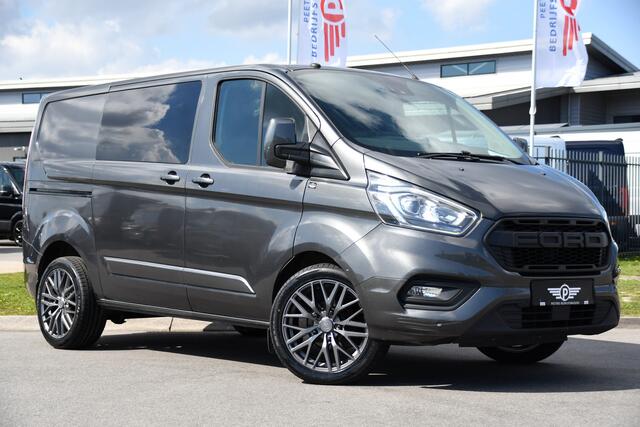 Ford TRANSIT CUSTOM 320 2.0 TDCI L1H1 Limited DC PB Edition MARGE! Adaptieve Cruise, Camera, Carplay, 2 x Schuifdeur, 170pk, Automaat, Stoelverwarming, Uniek!