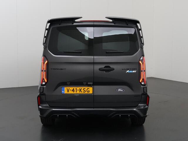 Ford TRANSIT CUSTOM 320 2.0 TDCI | L2 H1 | MS-RT | AUT. | 170 PK AWD | NAVIGATIE | PARKEERCAMERA | 19'' LM WIELEN | KUIP STOEL | CLIMATE CONTROL | 2X ZIJSCHUIFDEUR | CRUISE CONTROL | APPLE CARPLAY / ANDROID AUTO | NL AUTO