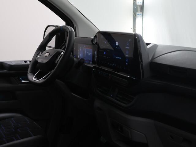 Ford TRANSIT CUSTOM 320 2.0 TDCI | L2 H1 | MS-RT | AUT. | 170 PK AWD | NAVIGATIE | PARKEERCAMERA | 19'' LM WIELEN | KUIP STOEL | CLIMATE CONTROL | 2X ZIJSCHUIFDEUR | CRUISE CONTROL | APPLE CARPLAY / ANDROID AUTO | NL AUTO