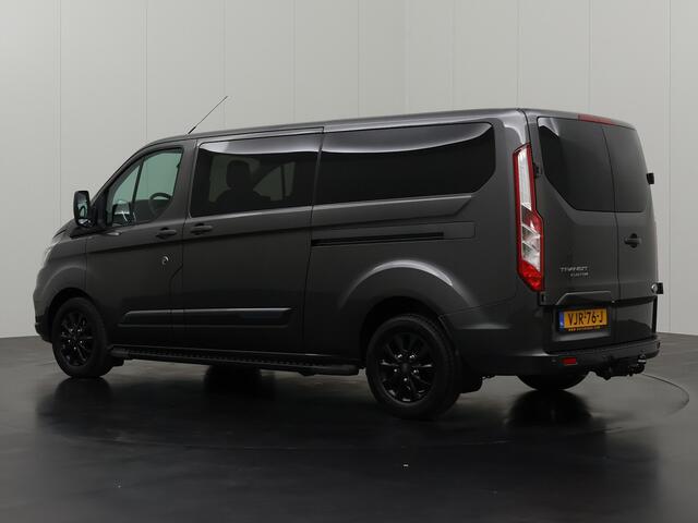 Ford TRANSIT CUSTOM 2.0TDCI Lang Platinum Edition Dubbele Cabine | Bomvol !! | Leder | Trekhaak | 2xSchuifdeur