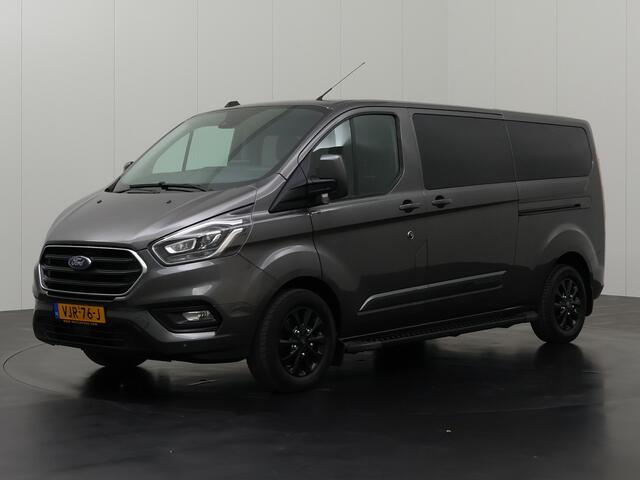 Ford TRANSIT CUSTOM 2.0TDCI Lang Platinum Edition Dubbele Cabine | Bomvol !! | Leder | Trekhaak | 2xSchuifdeur