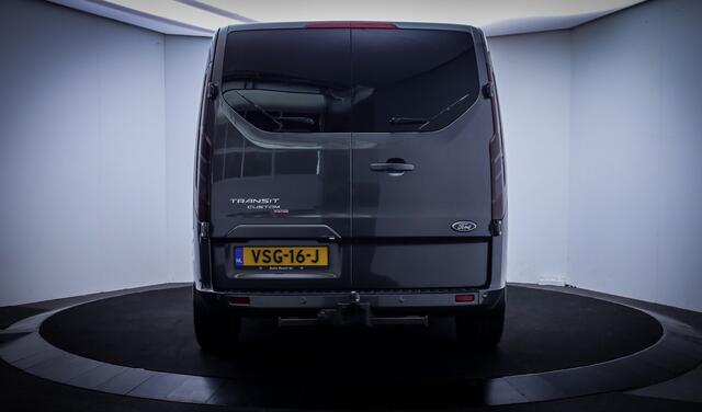 Ford TRANSIT CUSTOM 2.0 TDCI 170Pk AUT. SPORT LIMITED DC XENON | LEDER | CAMERA | ACC | STUUR+STOELVERW | BLINDSPOT | CARPLAY | TREKHAAK | 2X SCHUIFDEUR | ELEK STOEL | LMV