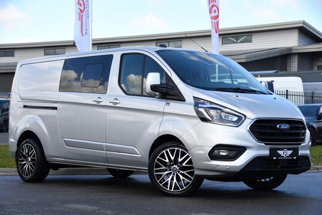 Ford TRANSIT CUSTOM 300 2.0 TDCI L2H1 Limited DC Adaptieve Cruise, Camera, Xenon, Leder, 170pk, Stoelverwarming, Multimedia, 2 x Schuifdeur, Uniek!