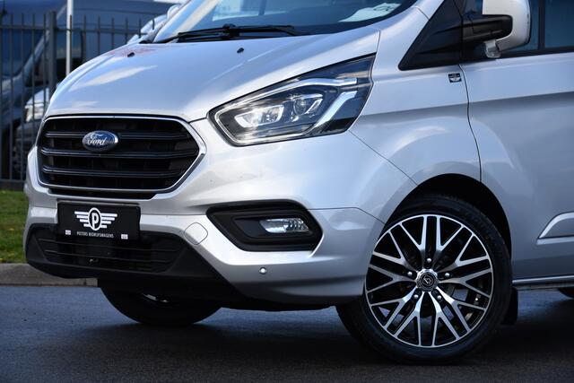 Ford TRANSIT CUSTOM 300 2.0 TDCI L2H1 Limited DC Adaptieve Cruise, Camera, Xenon, Leder, 170pk, Stoelverwarming, Multimedia, 2 x Schuifdeur, Uniek!