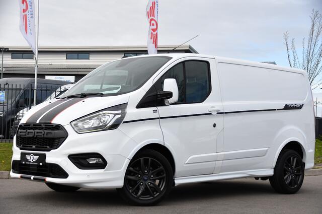 Ford TRANSIT CUSTOM 290 2.0 TDCI L1H1 Sport Camera, Cruise, LED, Leder, Stoelverwarming, 170pk, Automaat, Trekhaak, Voorruit verwarming, Uniek!