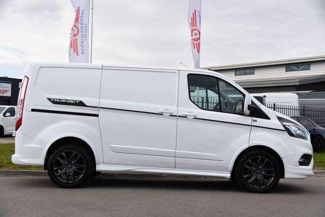Ford TRANSIT CUSTOM 290 2.0 TDCI L1H1 Sport Camera, Cruise, LED, Leder, Stoelverwarming, 170pk, Automaat, Trekhaak, Voorruit verwarming, Uniek!