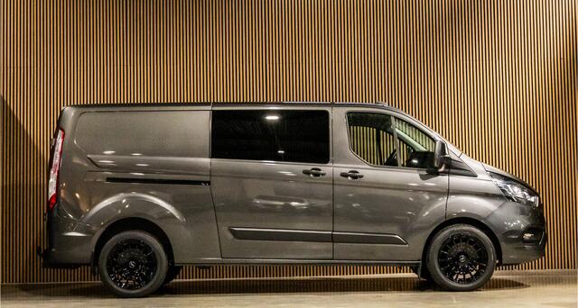 Ford TRANSIT CUSTOM 320 2.0 TDCI 170 PK L2H1 DC | Dubbel Cabine | CarPlay | Camera | Navigatie | PDC V+A | Cruise control | Nieuwe APK | Dealer onderhouden | Euro 6 | BPM Vrij