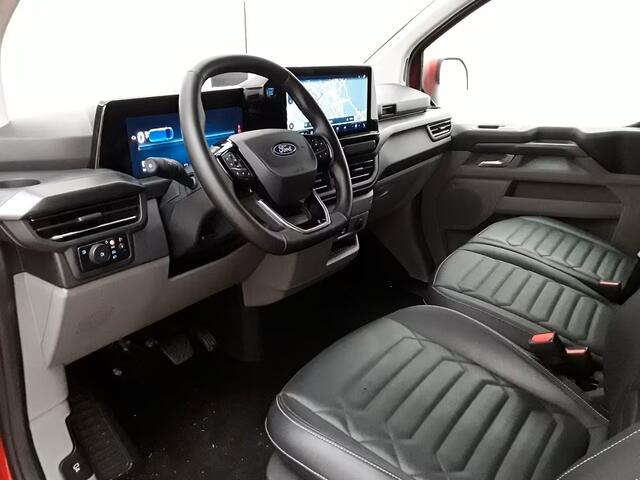 Ford TRANSIT CUSTOM Tourneo 340 2.5 PHEV L2H1 Titanium 9 zitter 233 PK LED Leder Trekhaak Stuurverwarming Stoelverwarming Camera