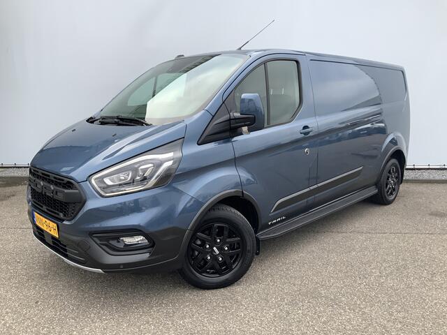 Ford TRANSIT CUSTOM 300 2.0 TDCI L2H2 Trail Airco Cruise Camera Trekhaak 2800 kg 3 Zits Leer Alu Velg Euro 6