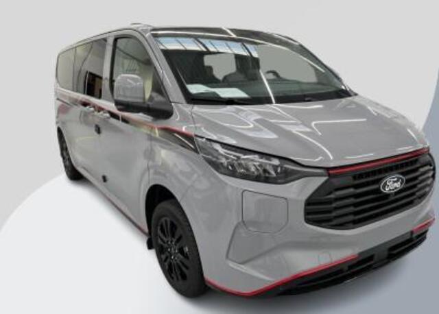 Ford TRANSIT CUSTOM 320 2.5 PHEV L2H1 Grey Platinum DC 233pk | Rijklaar | Ford Voorraad | Dubbele zijschuifdeur | Dual-zone automatische airconditioning | Privacy glass | Groot middenconsole | Trekhaakvoorbereiding | Centrale dubbele vergrendeling | Driver Assistent Pack Ult
