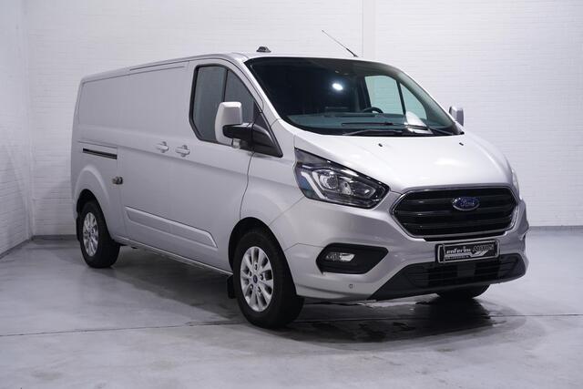 Ford TRANSIT CUSTOM 2.0 TDCI 170 pk Aut. L2H1 Limited 2x Schuifdeur Airco, Apple Carplay, Camera, Trekhaak, PDC V+A, NAP, 3-Zits