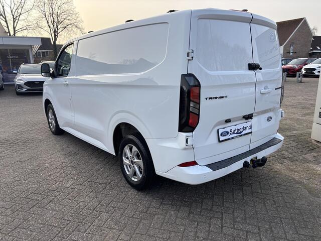 Ford TRANSIT CUSTOM 300 2.0 TDCI L1H1 Limited | 170pk Automaat | Marge bus | Trekhaak | Stoelverwarming | Achteruitrijcamera | Full LED Koplampen | 3 zitplaatsen | Prijs incl BTW