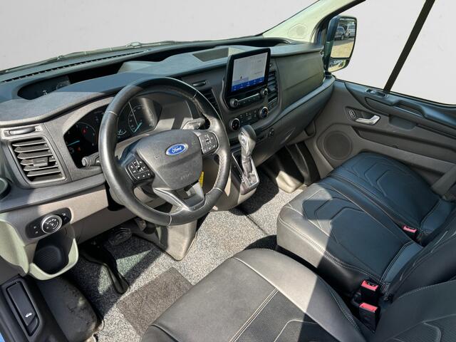 Ford TRANSIT CUSTOM 300 2.0 TDCI Sportline Aut- Carplay, Android Auto, Xenon Led, Lane Assist, Trekhaak, 3 Pers, Leder