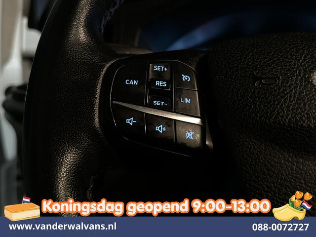 Ford TRANSIT CUSTOM 2.0 TDCI 170pk L2H1 Dubbele Cabine Euro6 Airco | 6-Zits | Camera | Navigatie | LED | Apple Carplay Android Auto, Cruisecontrol, Stoelverwarming, Verwarmde voorruit, Parkeersensoren, 2800kg trekvermogen, Dakdragers