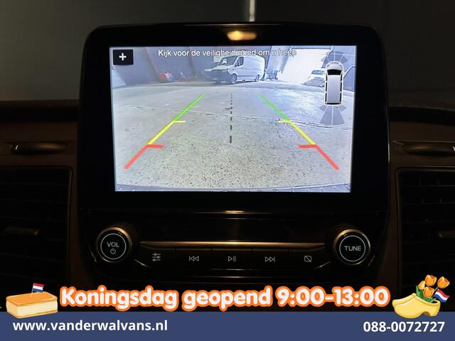 Ford TRANSIT CUSTOM 2.0 TDCI 131pk Automaat L2H1 Dubbele Cabine Euro6 Airco | 6-Zits | Camera | Navigatie | Apple Carplay Android Auto, Xenon, Cruisecontrol, Stoelverwarming, Verwarmde voorruit, Parkeersensoren, Achterklep