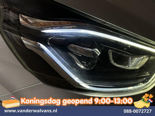 Ford TRANSIT CUSTOM 2.0 TDCI 131pk Automaat L2H1 Dubbele Cabine Euro6 Airco | 6-Zits | Camera | Navigatie | Apple Carplay Android Auto, Xenon, Cruisecontrol, Stoelverwarming, Verwarmde voorruit, Parkeersensoren, Achterklep