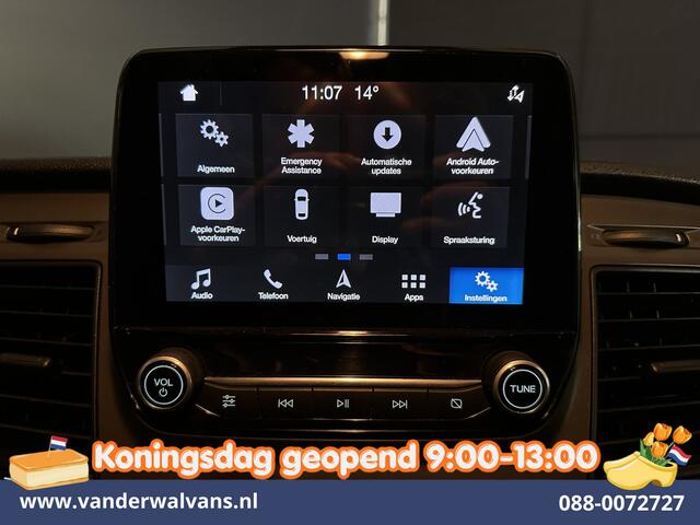 Ford TRANSIT CUSTOM 2.0 TDCI 131pk Automaat L2H1 Dubbele Cabine Euro6 Airco | 6-Zits | Camera | Navigatie | Apple Carplay Android Auto, Xenon, Cruisecontrol, Stoelverwarming, Verwarmde voorruit, Parkeersensoren, Achterklep